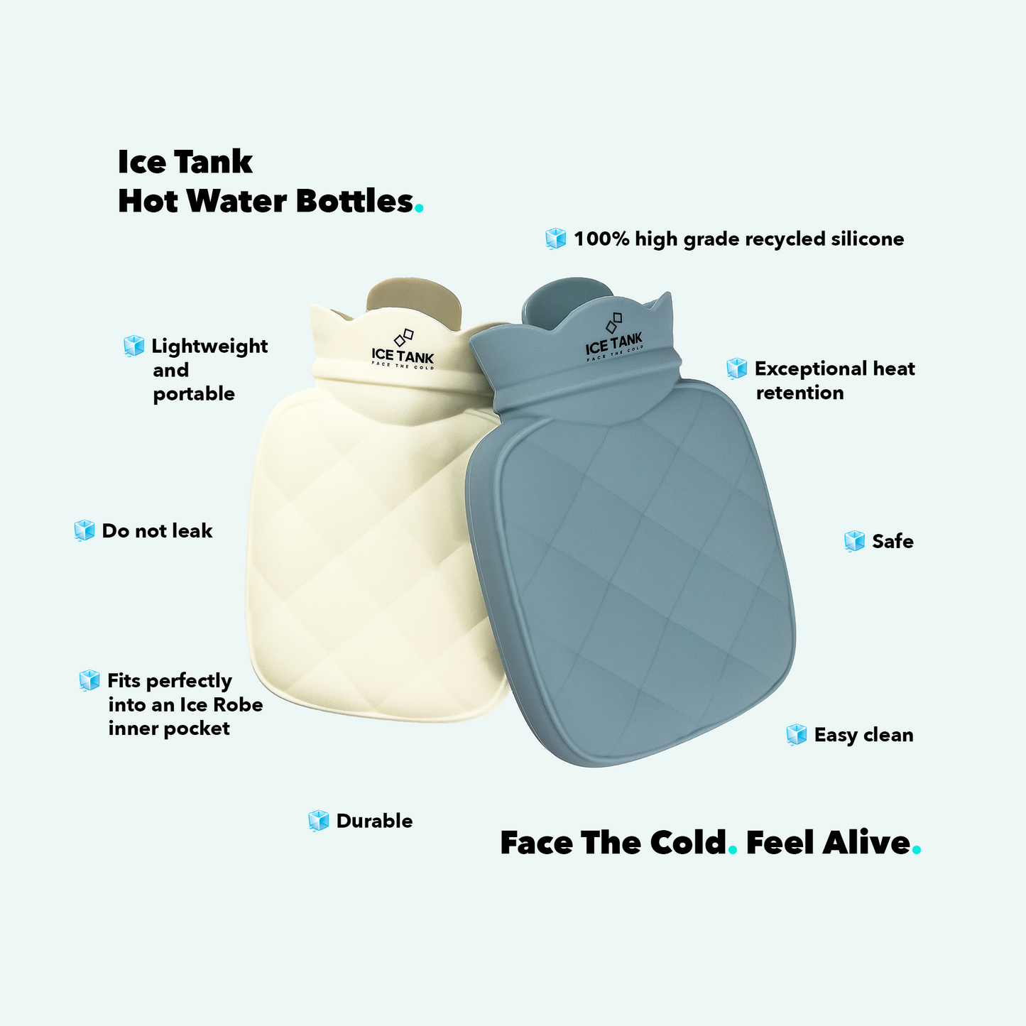 Ice Tank Hot Water Bottle